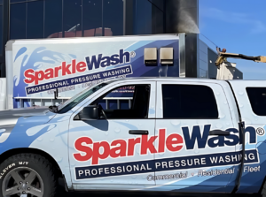 sparkle wash truck